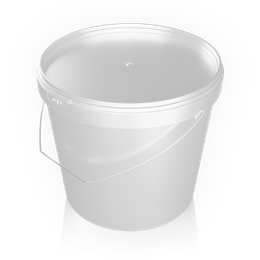 HTI PK56 5.6 L plastic bucket