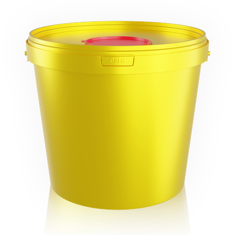 5.6 L medical waste bucket PK56