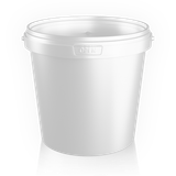 1 L plastic bucket
