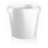 5.6 L plastic bucket