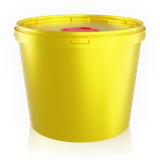 11.5 L medical waste bucket