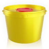 3 L medical waste bucket