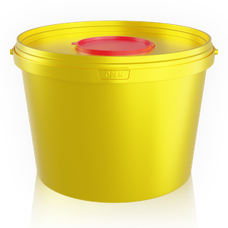 3 L medical waste bucket