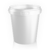 850 ml plastic bucket