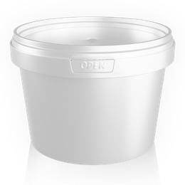 560 ml plastic bucket