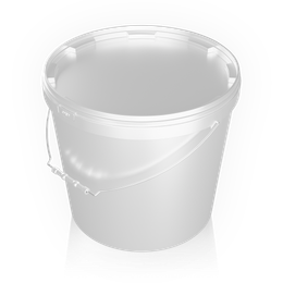 HTI PK180 18 L plastic bucket